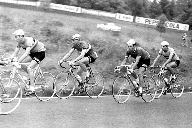 Eddy Merckx and Barry Hoban 1966 17188798795 1