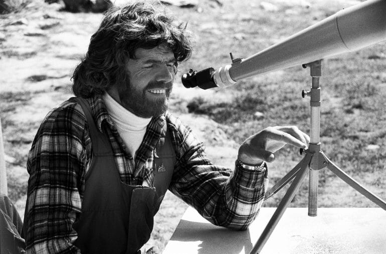 Reinhold Messner in 1985 in Pamir Mountains 05