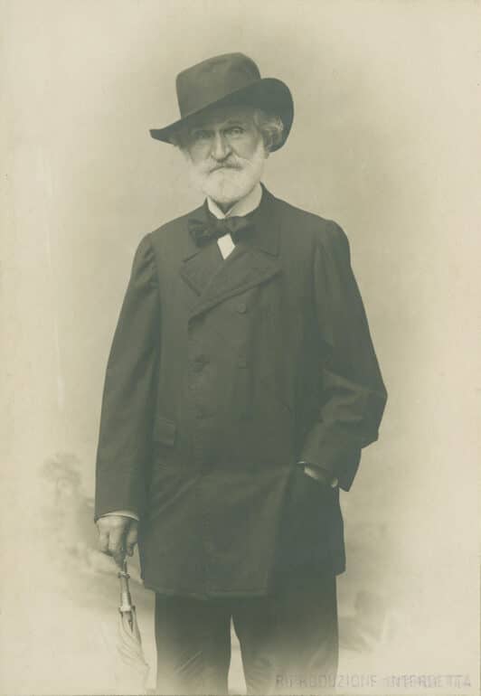 Giuseppe Verdi 1899 Archivio storico Ricordi FOTO003125 B