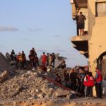 ricerca corpi ostaggi crocerossa afp