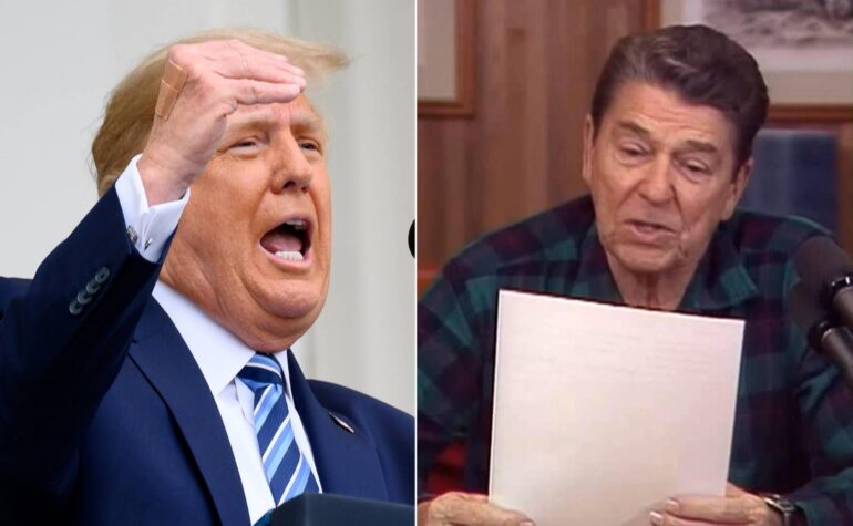 trump reagan