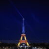 La Tour Eiffel si illuminerà questa sera con i colori dell’Ucraina