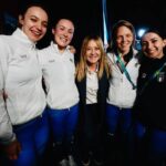 meloni milano cortina