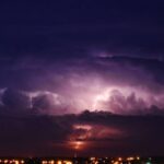 temporale citta cielo fulmine 123rf