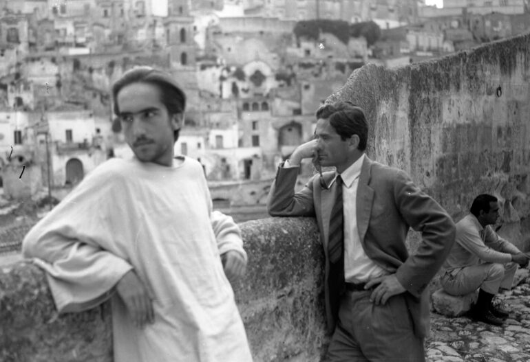 Pasolini foto di Domenico Notarangelo