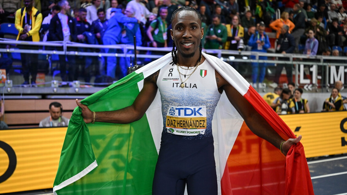 Mondiali atletica indoor, Diaz ‘dopo Antonelli e Sinner non potevo essere da meno’