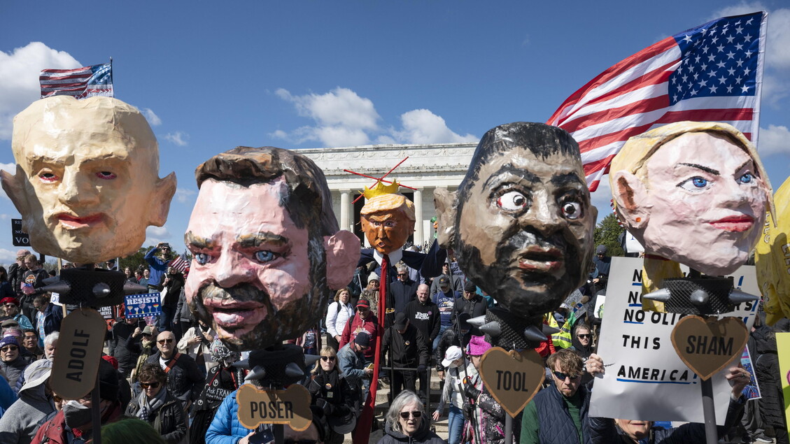 ‘No Kings’, nuova ondata di proteste contro Trump negli Usa