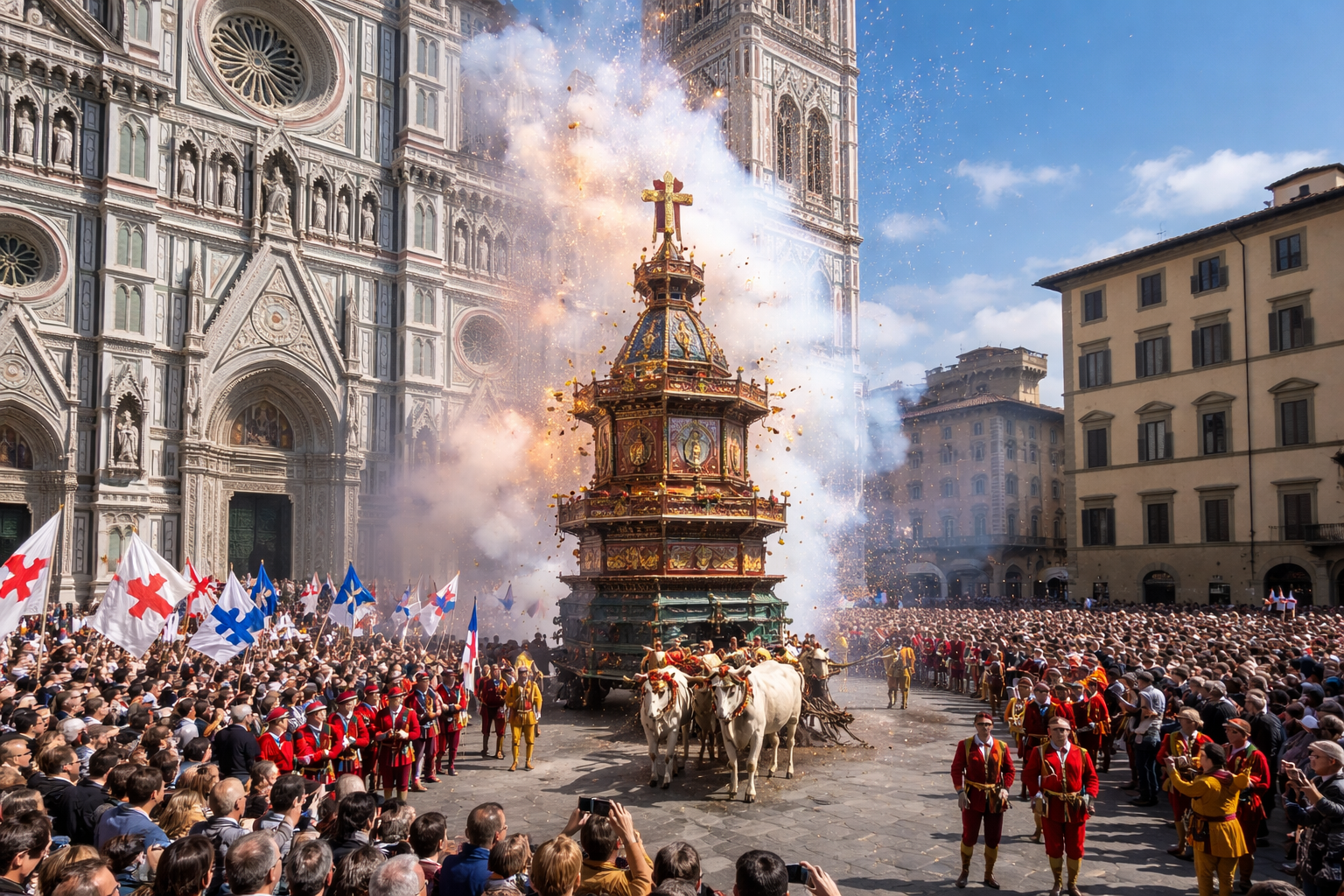 Scoppio del Carro a Firenze