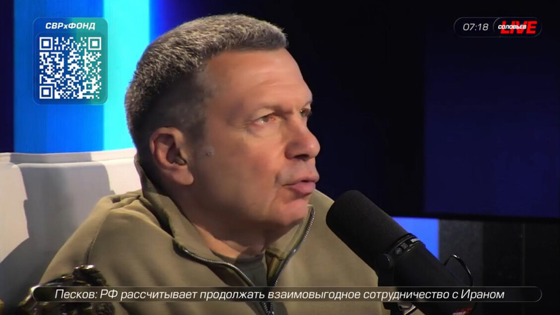 Solovyov non si scusa, ‘Meloni sostiene i nazisti di Kiev’