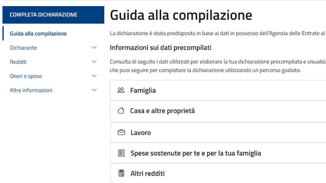 La precompilata 2026 è online, consultazioni al via