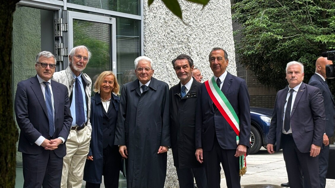 Mattarella a Milano per assistere alla lezione di Renzo Piano ‘Arte del costruire’