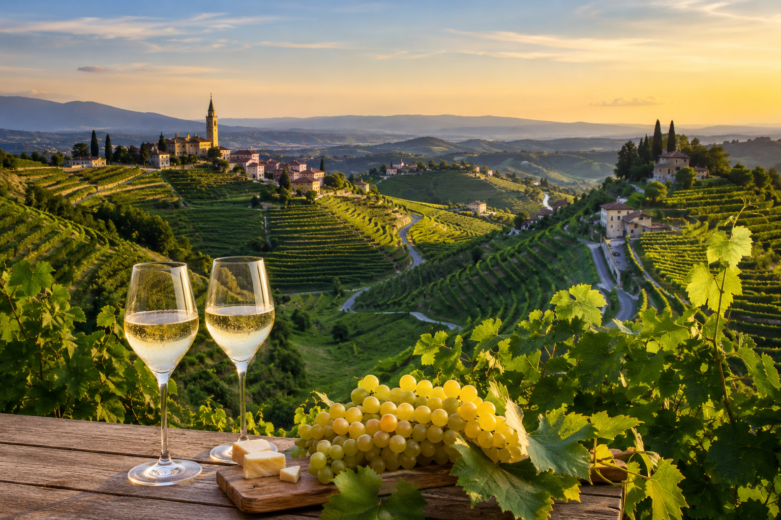 Primavera del Conegliano Valdobbiadene Prosecco