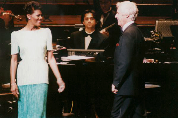 Dionne Warwick Rob Shrock Shirakbari Burt Bacharach 1995