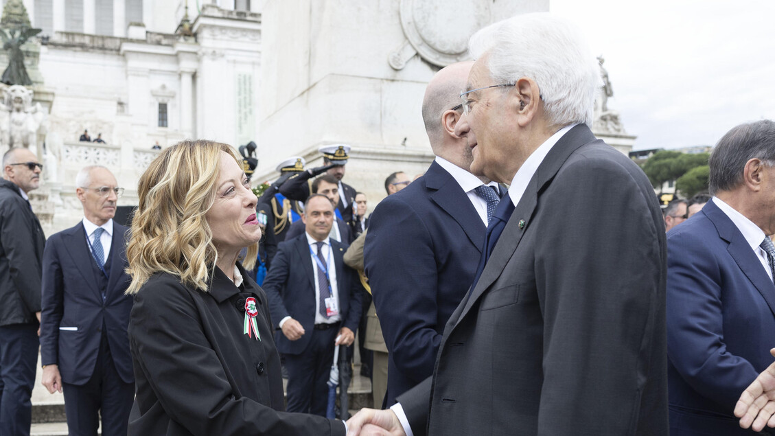 Meloni martedì all’Altare della Patria e in serata all’evento “Volti della Repubblica”