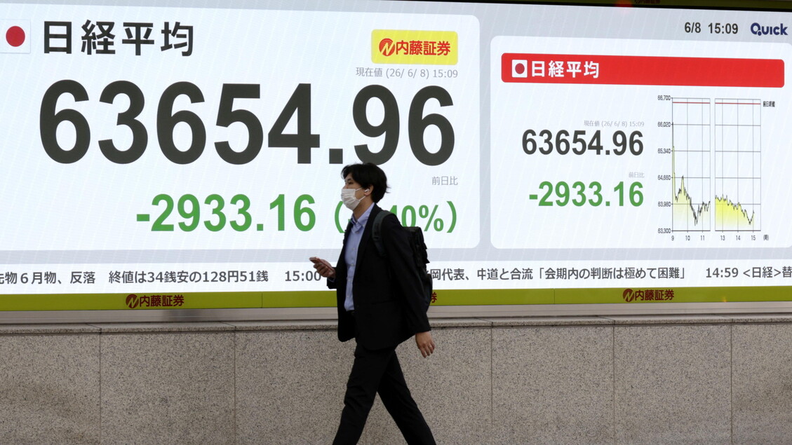 Borsa: Tokyo, apertura in calo (-1,10%)