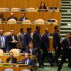 Decine di delegati lasciano l’aula dell’Onu. Netanyahu, ‘codardi’