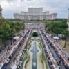Bucarest entra nel Guinness con tavolata-record di 5 chilometri