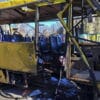 Kiev, ‘drone russo contro autobus di linea a Nikopol, 5 morti’